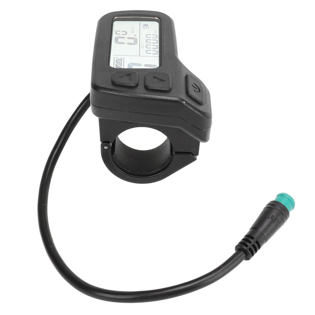 Электрический велосипед ЖК-дисплей водонепроницаемый разъем дисплей данных счетчик 24 В 36 В 48 В универсальный для