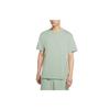 Футболка с вышитым логотипом и коротким рукавом, мужская, зеленая DB3194-006