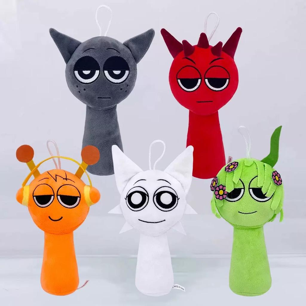 Мягкие игрушки Sprunki Мягкая кукла Sprunki Игровая мультяшная подушка Sprunki Детские подарки на день рождения Чучела Рождественский подарок
