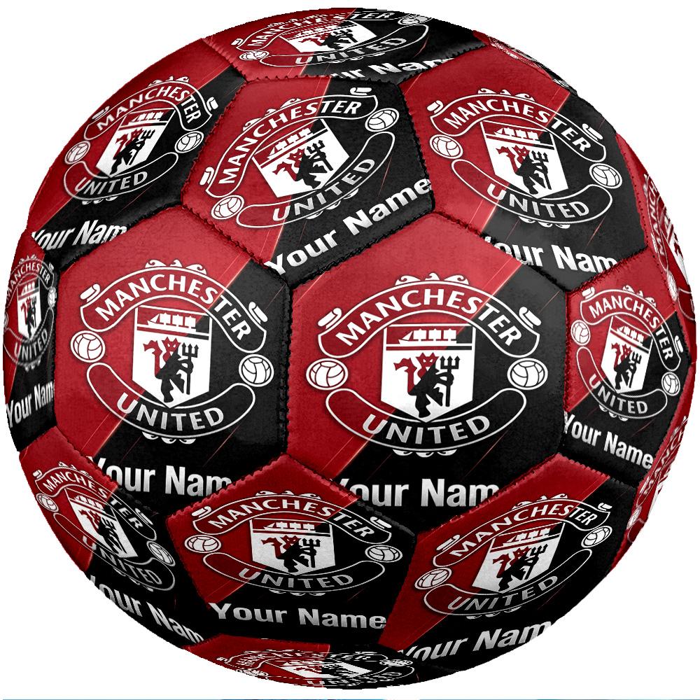 Manchester United Fashion Size 5 Football Wearproof Non‑Slip Soccer Ball For Sports Training Entertainment Use