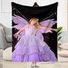 Love Music Festival Blanket Comfortable Great for Chair Couch Livingroom Four Seasons Universal Playful Design Perfect Gift for Relatives and Friends
