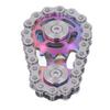 Metal Sprockets Chains Decompression Toy Stress Relief Keep Focusing Fingertip Bike Chain Gears