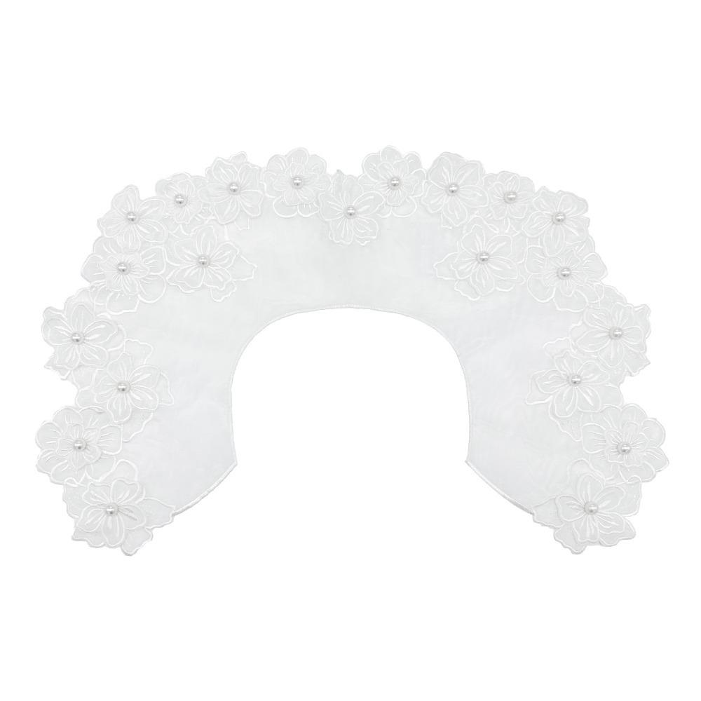 Белый Женский Кружевной Воротник Аксессуары для Одежды Платье Блузка Декор Накидка Ложные Воротники