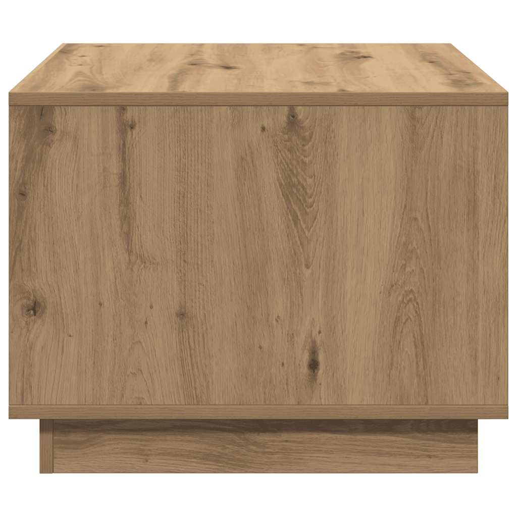 Vidaxl Stolik Kawowy, Dąb Artisan 55X55X42 Cm, Materiał Drewnopochodny
