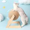 Cat Scratching Ball Toy Kitten Climbing Wood Stand Indoor Grinding Paws Toys Sisal Rope Scratcher Wear-resistant Pet Furniture