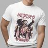 Аниме футболка Незуко Камадо Demon Slayer Графическая футболка Японский мультфильм Унисекс топ