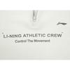 Li-Ning Удобная Повседневная Минималистичная Футболка с Воротником-стойкой и Принтом Букв, Дышащая Спортивная с Длинным Рукавом, Мужской Топ ATLV273-1