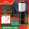 Wireless Portable Coffee Grinder with External Adjustment for Camping, Hand Drip, and Espresso