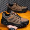 Men's Waterproof Non-Slip Outdoor Mountaineering Shoes - Wear-Resistant Travel and Casual Footwear for Spring