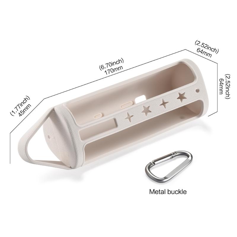 Силиконовый чехол для Roam 2/Roam Wireless Bluetooth-совместимый портативный динамик Чехол с карабином для путешествий
