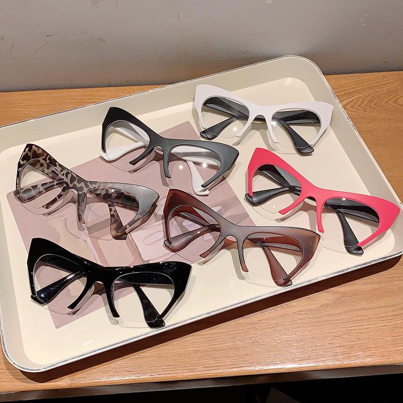 Трендовые ретро очки «кошачий глаз» с защитой от синего света, вдохновленные европейским и американским уличным стилем