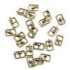 10pcs 4.5mm Mini Doll Buttons Ultra-small Tri-glide Buckle Doll Belt Buckle