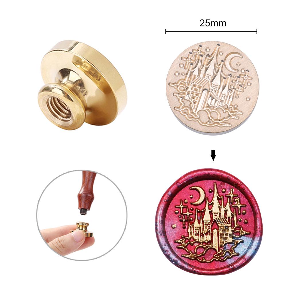 Серия «Средневековая церковь замка» с сургучной печатью, штамп для скрапбукинга, свадебных открыток, конвертов, подарочной упаковки