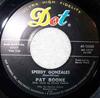 7-дюймовая пластинка ПЭТ БУН - Спиди Гонзалес 4516368 Dot Records 1962 США Поп Б/У
