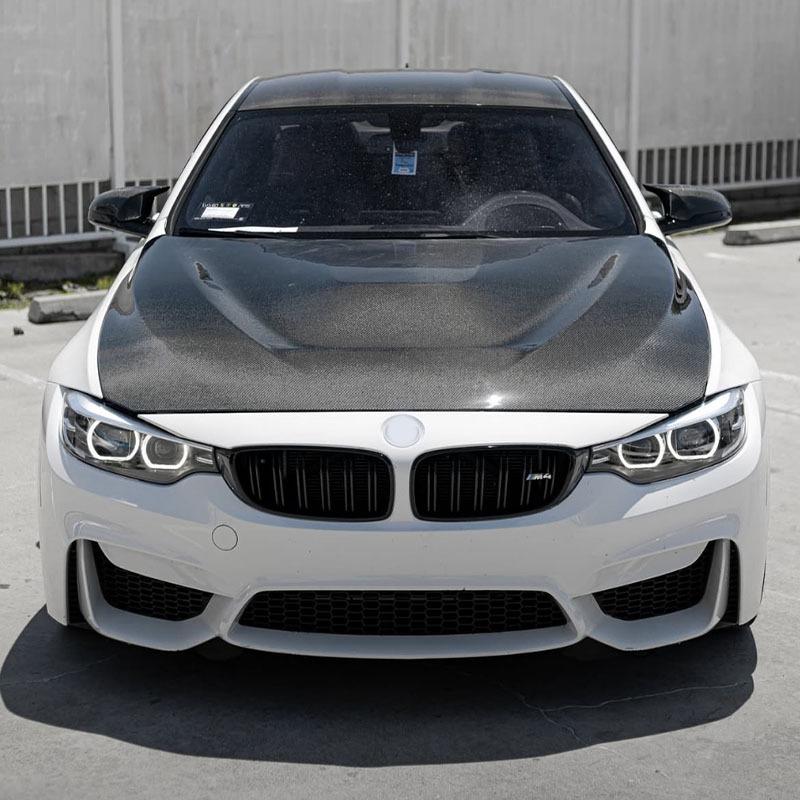 BMW M3 F80/M4 F82 Carbon Fiber Hood Cover (2013-2019)