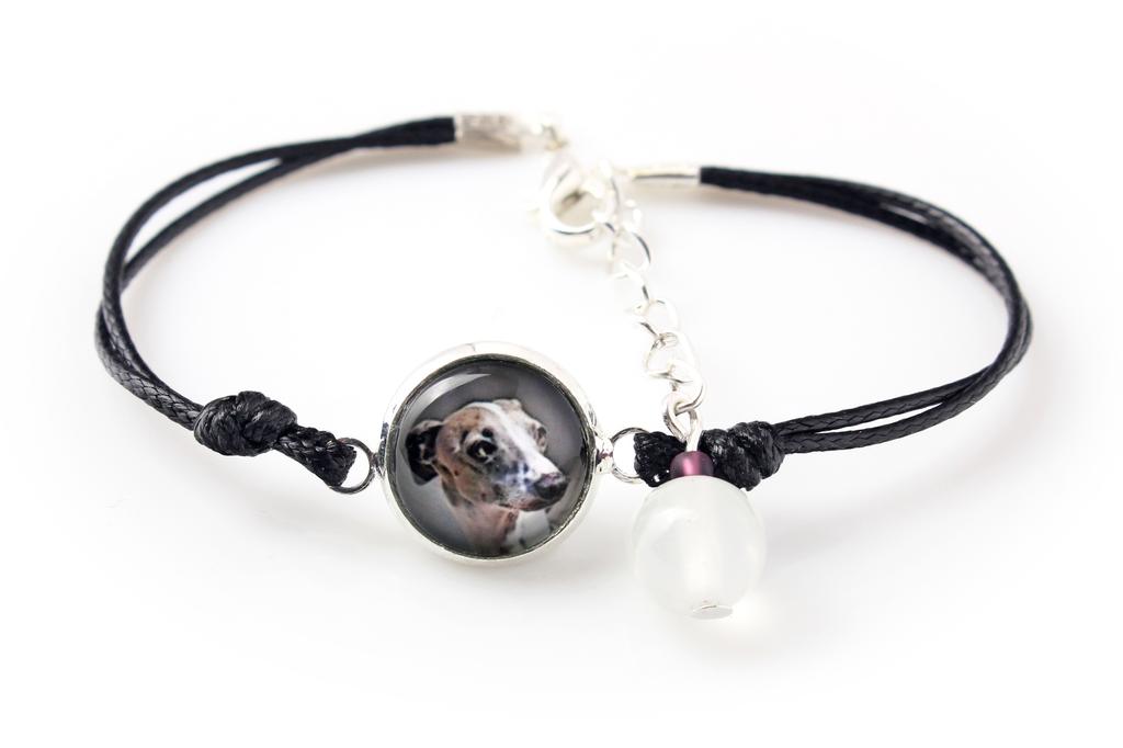 Italian Greyhound, Italian Sighthound - bracelet with your photo handmade, unique jewelry from the Art-Dog brand