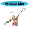Fresh Style Koi Fish Cell Phone Strap Portable Koi Fish Phone Lanyard Jewelry with Beaded Accents for Personalization