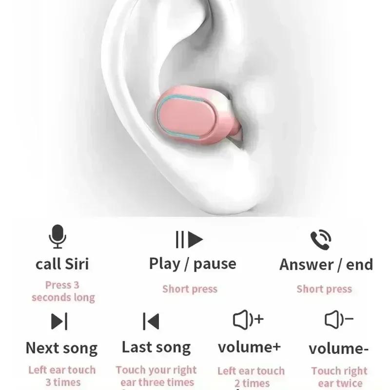Xiaomi E7s Tws Gaming Headset Bluetooth Earphones Earbuds Blutooth Earphone Wireless Hearing Aids Sport EarBuds Hifi headphones