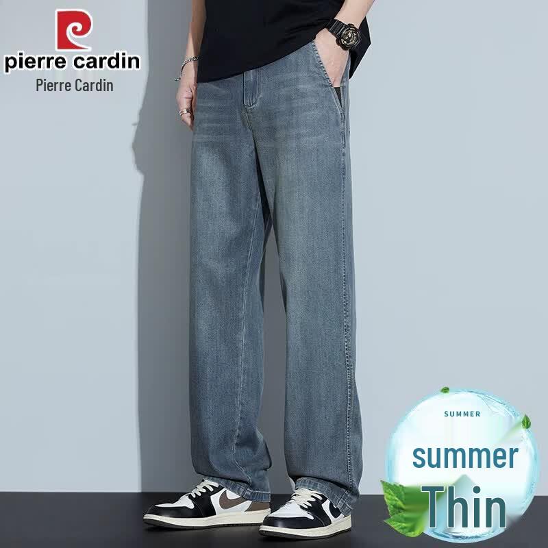 Pierre Cardin Мужские прямые джинсы из лиоцелла Тэнсел