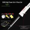 High-Power Adjustable Temperature Electric Soldering Iron Set for Home and Industrial Use