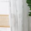 1 шт. LOZUJOJU, модная универсальная тюлевая занавеска с узором облаков, жаккардовая занавеска, удобная и мягкая тюлевая занавеска для гостиной, спальни, домашний декор
