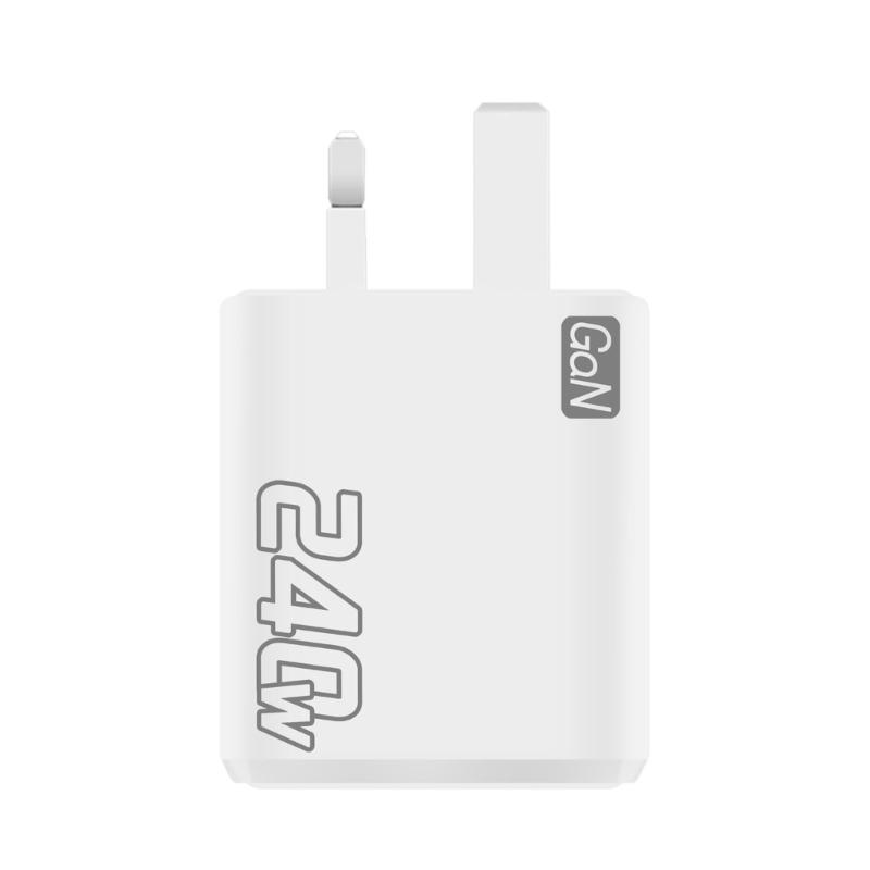 Быстрое зарядное устройство 240 Вт с 8 портами USB C и USB-хабом для зарядки нескольких устройств Компактная зарядная станция Корпус из АБС-пластика