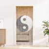 Multi Colored Insect Door Curtain 200 x 90 cm Bamboo