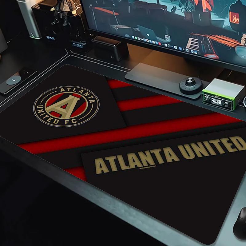 Atlanta United FC Color Mouse Pad Large Gaming Table Cushion Non-slip Laptop Tablet Big Mousepad XXL Mat Mini PC Playmat With Lock edge
