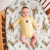 Printed Crib Fitted Sheets Removable Cradles Mattress Cover New Baby Fitted Bassinet Sheet