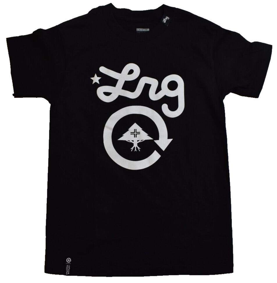 LRG Lifted Research Group Mens Logo Plus Black Shirt NWT S, L Unisex T-Shirt