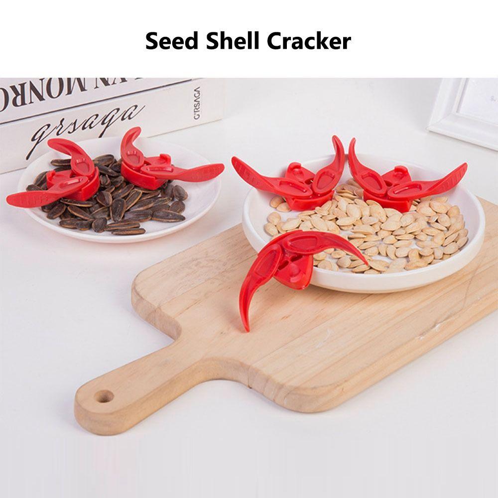 Аксессуары для чистки ленивый подсолнух открывалка для семечек дыни пластиковый мини-инструмент для шелушения удобный зажим удалитель семян для дома