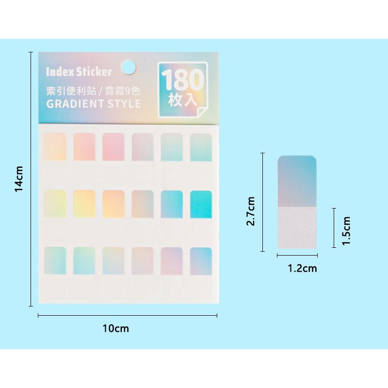 60/90/180 шт. Индексные вкладки многоцветные наклейки для классификации канцелярские индексные этикетки наклейки для заметок блокноты заметки