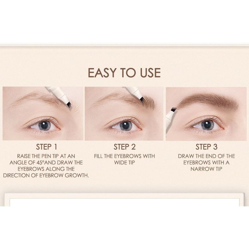 FOCALLURE - Подкрашивающий маркер для бровей - 3 цвета