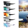 Outdoor Cycling Sunglasses UV Protection Windproof Lightweight Men Women Running Fishing Mountain Bike Sports Glasses Goggles Eyewear
