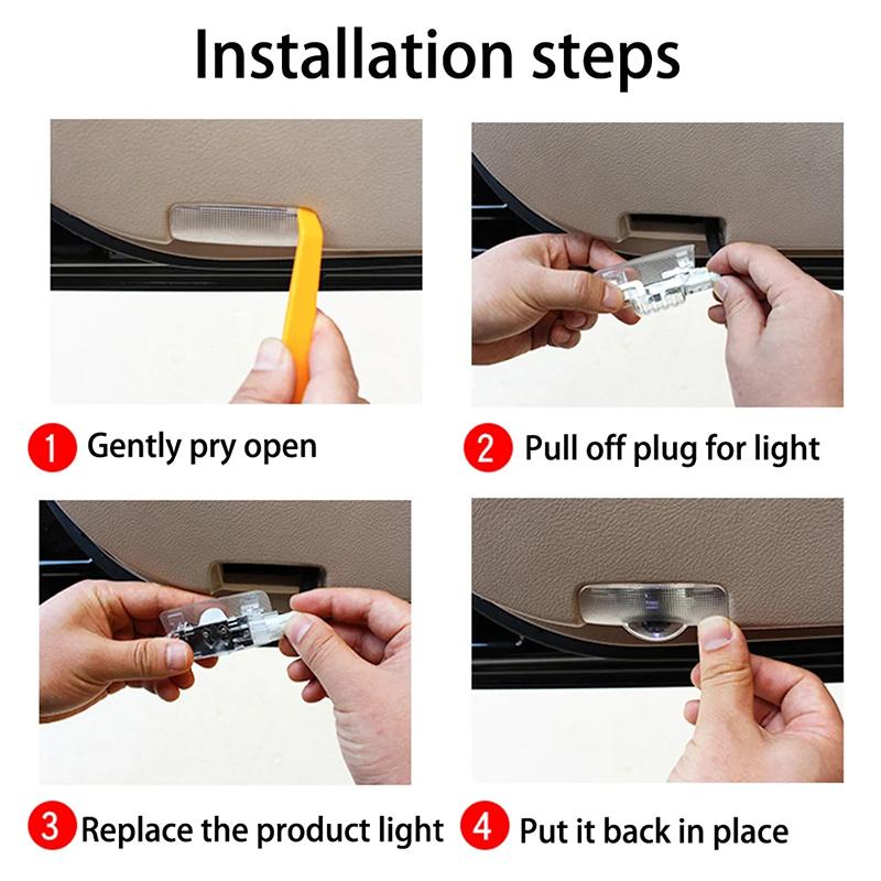 Honda Car Door Logo Welcome Light Projector Lamps Accessories For Honda Accord Civic FIT Insight CRV Jazz HRV CRZ CRX City Vezel