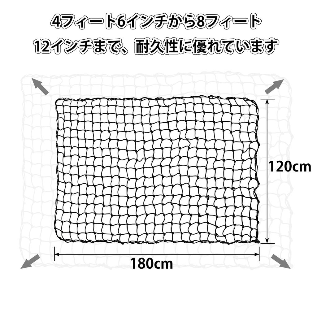 RILIHII Cargo Net, 47.2 X 70.9 Inches (120 X 180 Cm), For Cars, Luggage