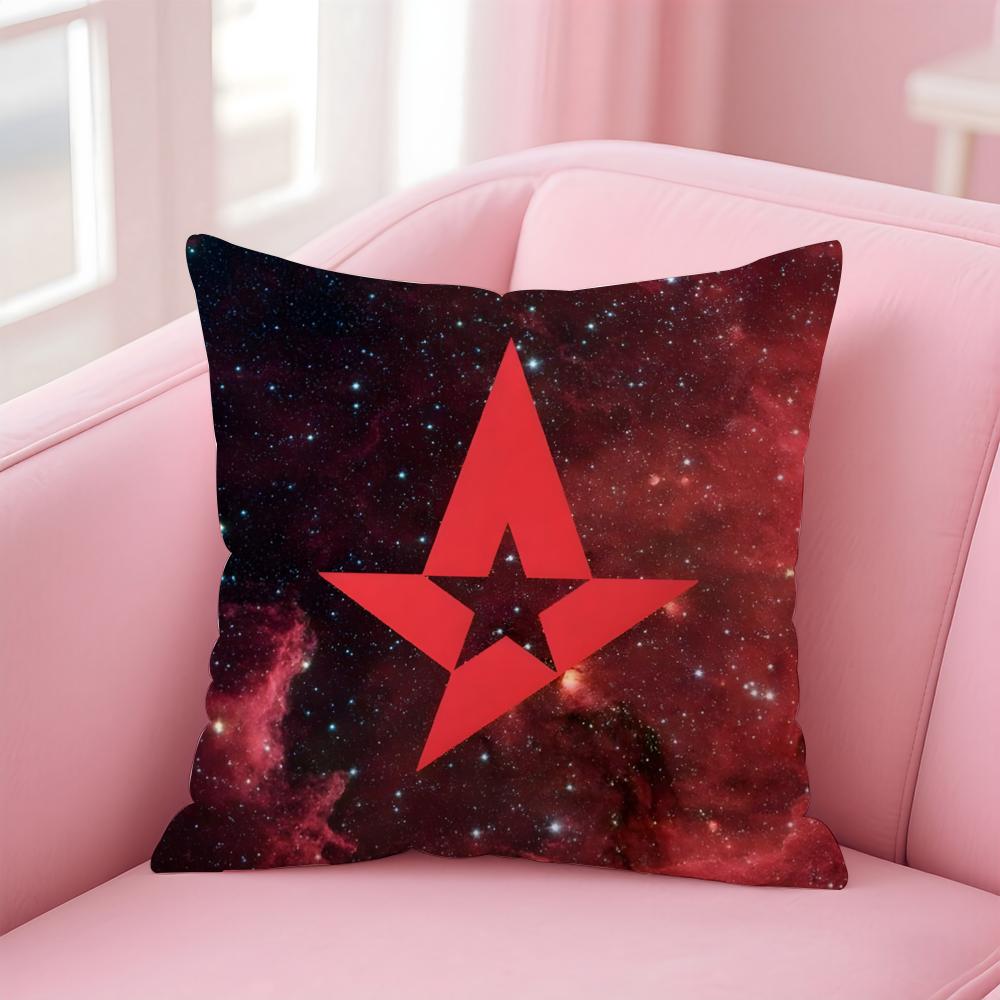 CSGO team logo meme Spirit Falcon Cushion Cover Pillow Case Soft Friendly Fabric Concealed Zipper