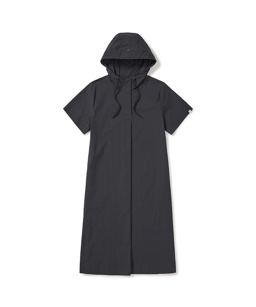 SNOWPEAK APPAREL Охлаждающее платье-худи Root (S25Mwrop65) Древесный уголь