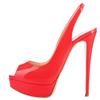 Женские босоножки сексуальные 14 см супер высокие каблуки с открытым носком на платформе босоножки гладиаторские вечерние платья красные свадебные туфли обувь