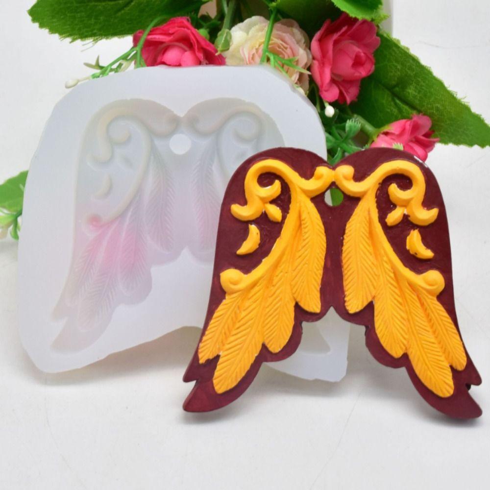 Силиконовый гипсовый восковой шаблон углового крыла автомобиля подвеска элегантный угловой крыло силиконовые формы автомобиль