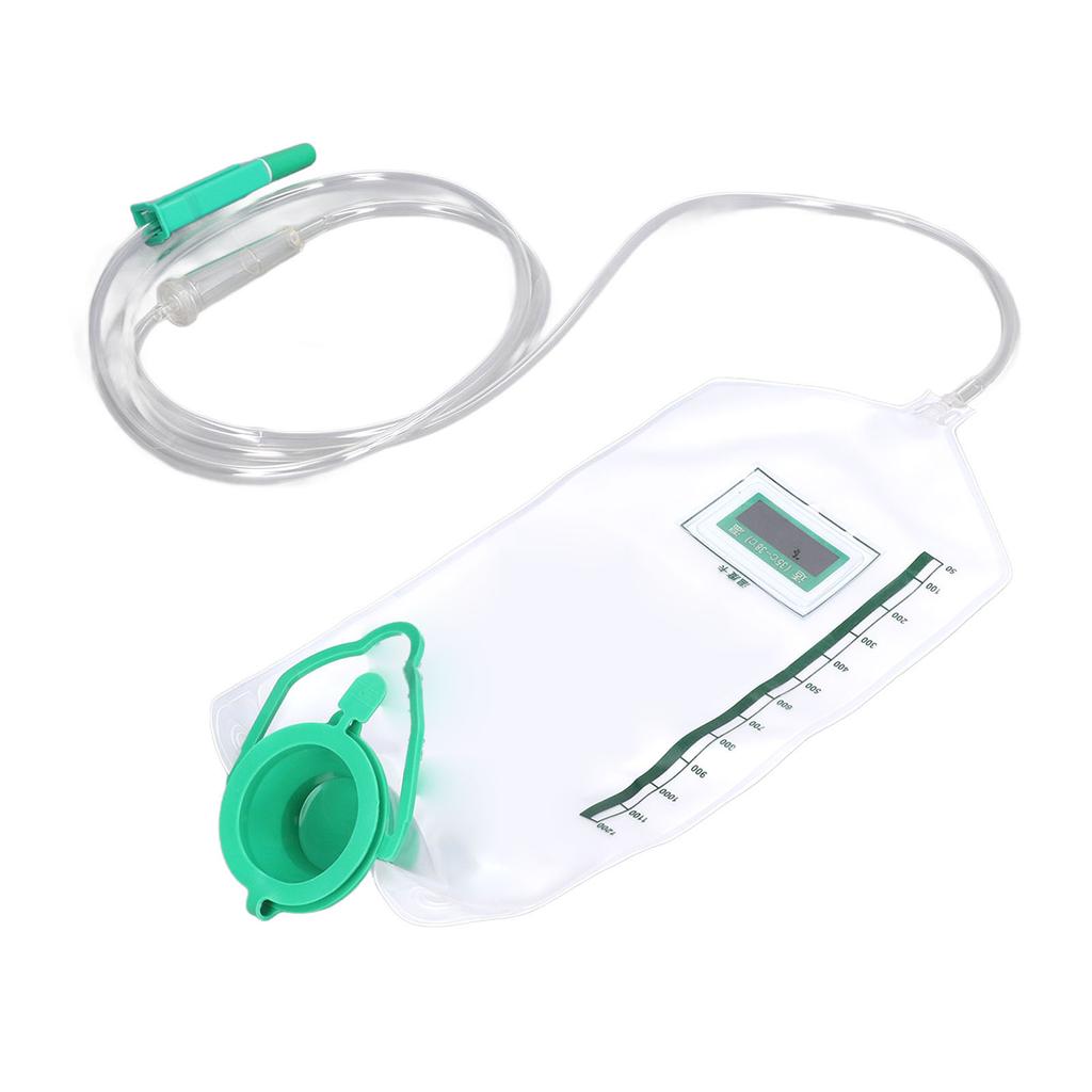 Комплект клизм для клизм многоразового использования большой емкости для очищения кишечника 1200 мл с 10 трубками