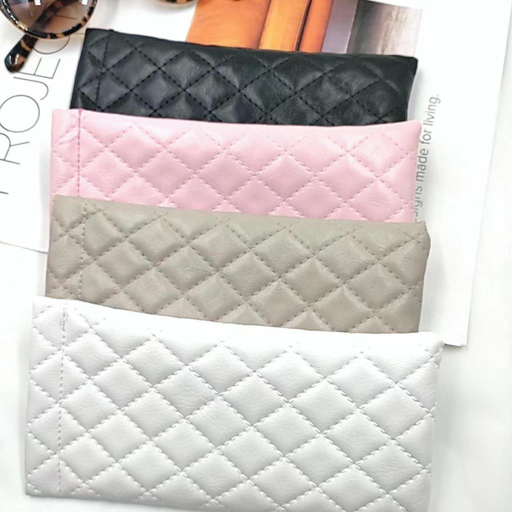 Солнцезащитные очки Мягкий кожаный чехол с пружинным зажимом