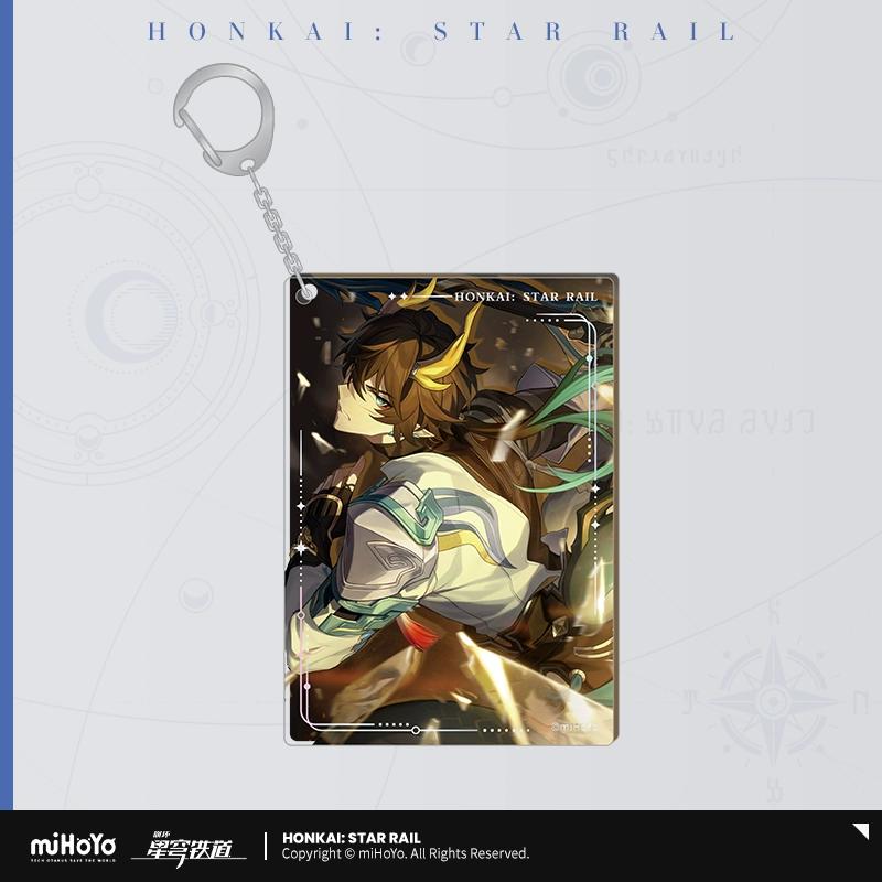 Sunsyea Honkai Star Rail Официальный мерч miHoYo Оригинальная аутентичная серия световых конусов Акриловый брелок Сандей Дань Хэн