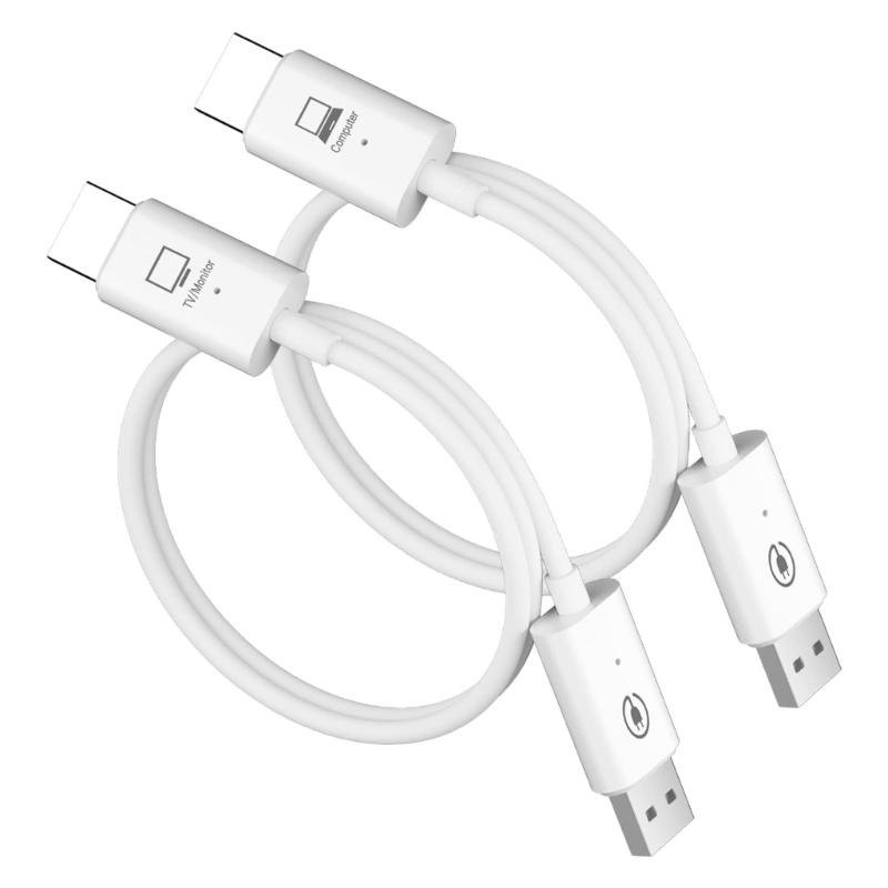 Беспроводной передатчик-приемник HDTV с питанием от USB Поддерживает разрешение Full 1080P