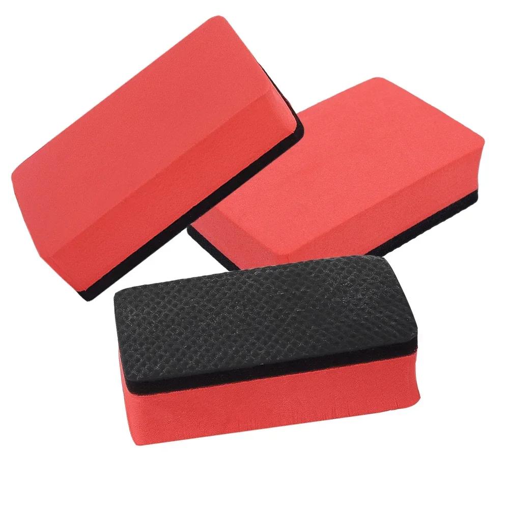 Очиститель грязи для автомойки Magic Clay Bar Sponge Block Pad Удаляет загрязнения перед полировкой Воск для ухода за автомобилем Аксессуары для мытья