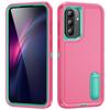 Для Samsung Galaxy A56 5G/A36 5G Чехол Подставка Чехол для телефона PC + Силикон + EVA 3-в-1 Дизайн