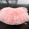 Юбки-пачки для маленьких девочек, черное пушистое фатиновое бальное платье принцессы для малышей, юбка-петти, балетная танцевальная детская юбка для вечеринки, дня рождения