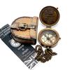 Pocket Compass Brass Nautical Compass, Handmade Compass, Christmas Gift, Gift for Husband, Gift for Her, Wedding Gift