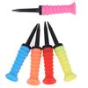 1Pc Golf Elastic Tee Soft Rubber Elastic Ball Nail Limit Resistance Ball Tee