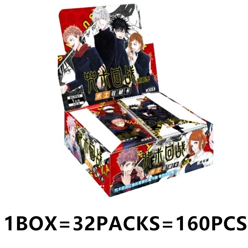 Jujutsu Kaisen Card Warlock Cards Gojo Satoru Fushiguro Megumi Itadori Yuji Cards Anime Peripheral Collection Cards Toy Gift